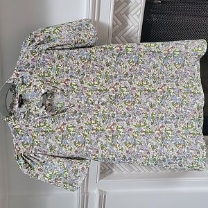 Ann Taylor factory short sleeve xs blouse